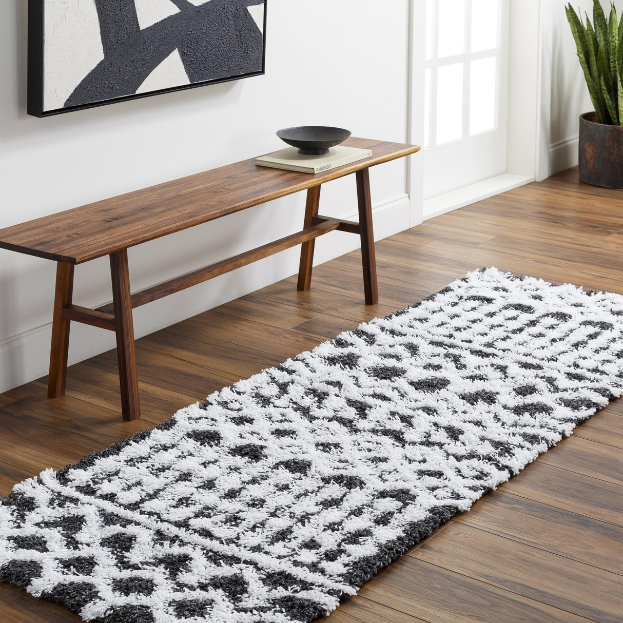 Livabliss Urban Shag Bohemian Tribal Area Rug