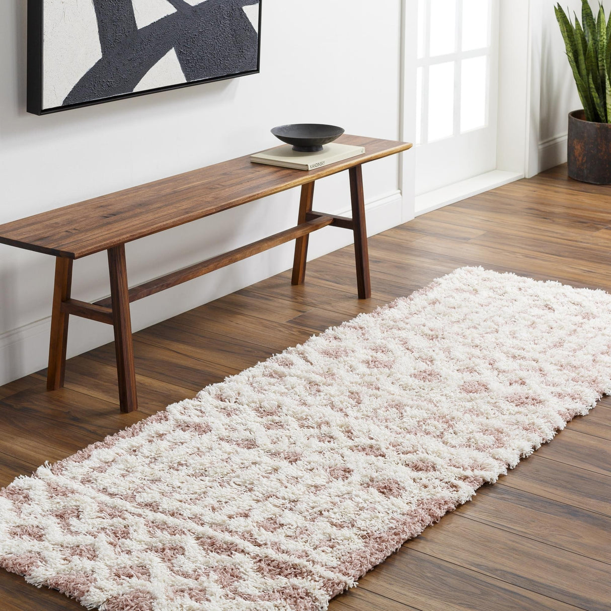 Livabliss Urban Shag Bohemian Tribal Area Rug