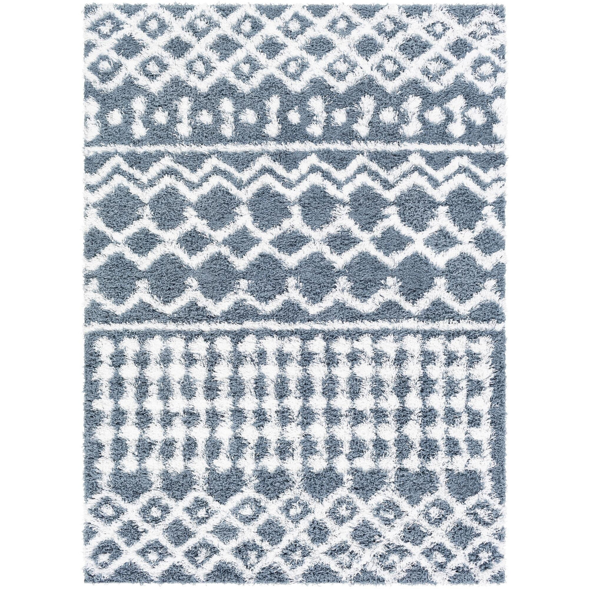 Livabliss Urban Shag Bohemian Tribal Area Rug