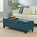 Lucinda Faux Leather Storage Bench by Christopher Knight Home - 51.25" L x 17.50" W x 16.25" H