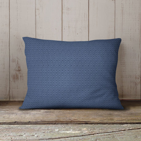 MARCI NAVY Outdoor Lumbar Pillow By Kavka Designs