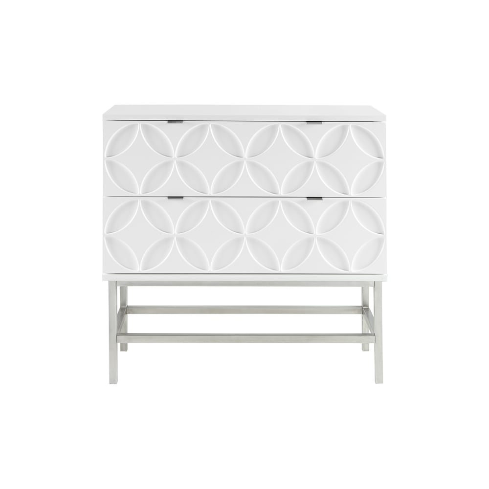 Madison Park Beacon Accent Chest with 2 Drawers