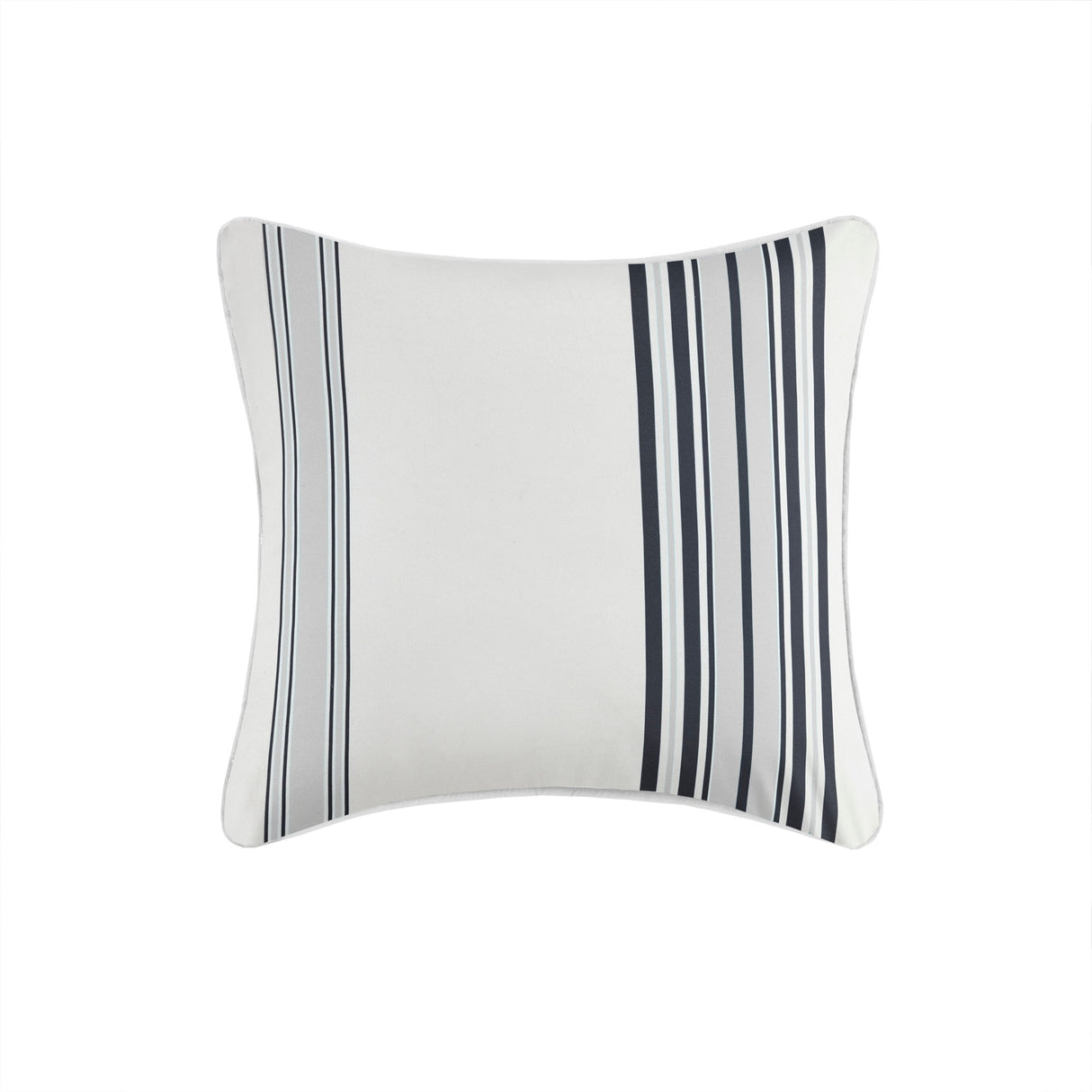 Madison Park Bolinas Printed Stripe 3M Scotchgard Outdoor Square Pillow - 20x20"