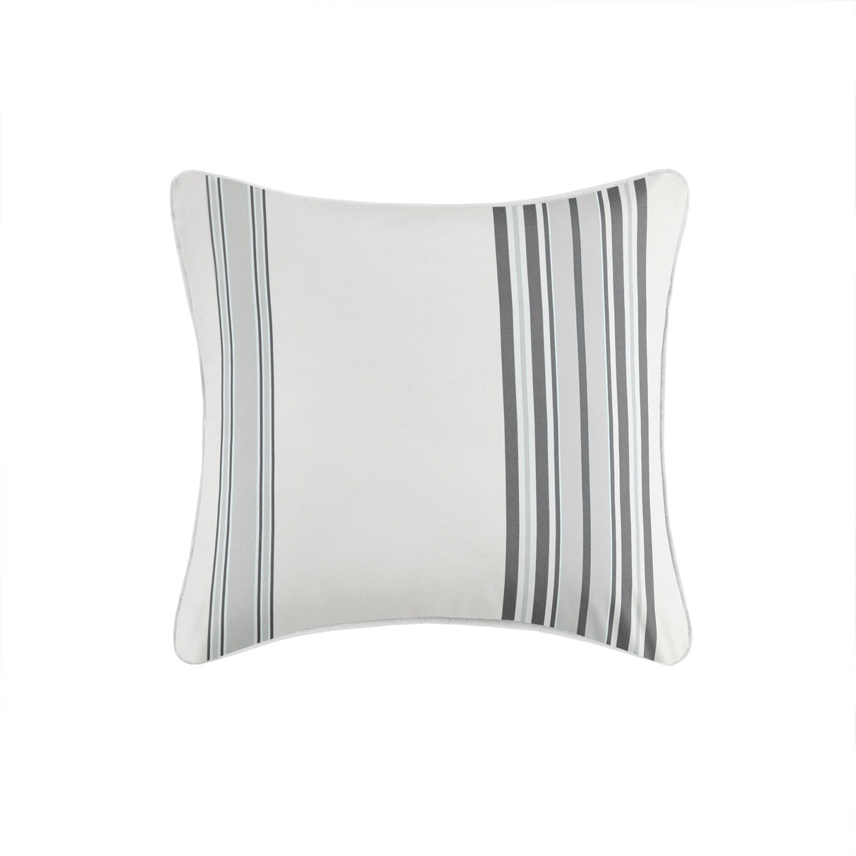 Madison Park Bolinas Printed Stripe 3M Scotchgard Outdoor Square Pillow - 20x20"