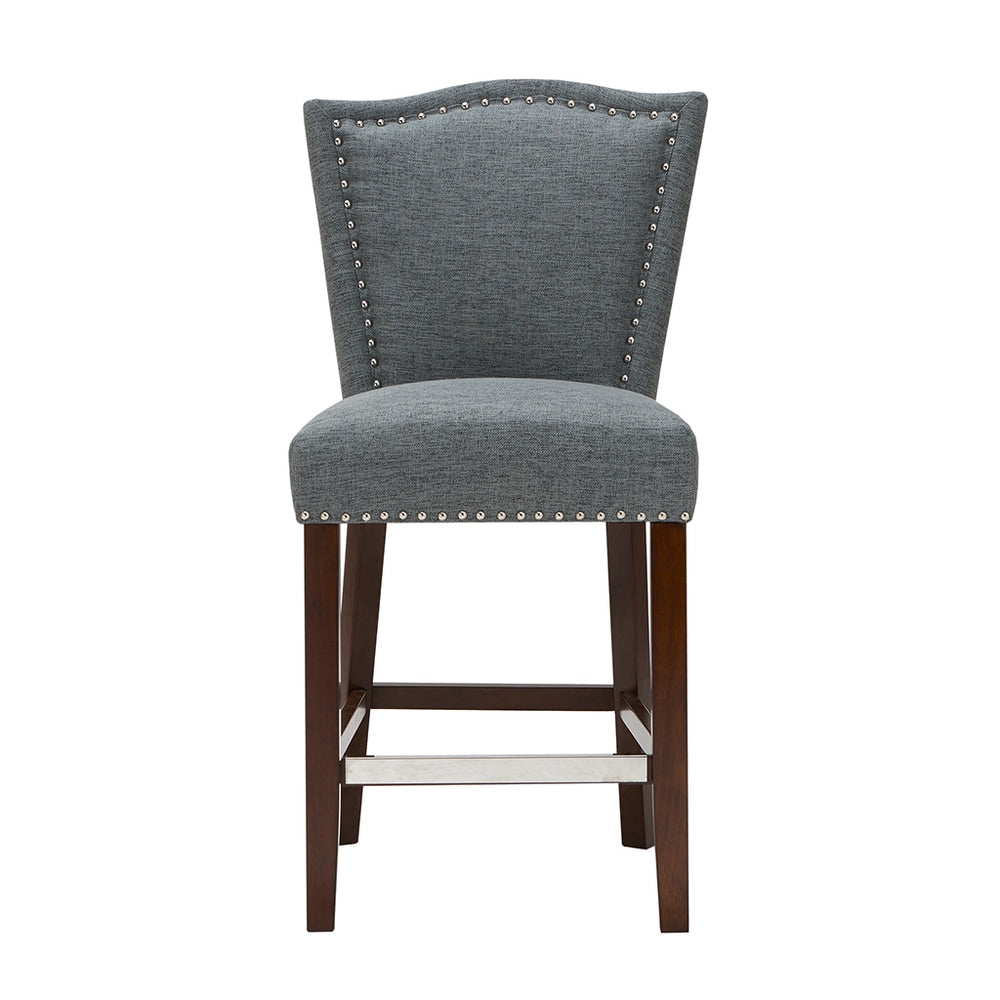 Madison Park Everitt Blue Counter Stool