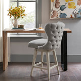 Madison Park Irvine 180 degree Swivel Counter Stool