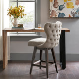 Madison Park Irvine 180 degree Swivel Counter Stool