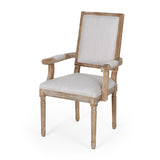 Maria French Country Upholstered Dining Chairs by Christopher Knight Home - 23.75" L x 23.75" W x 39.75" H