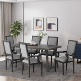 Maria French Country Upholstered Dining Chairs by Christopher Knight Home - 23.75" L x 23.75" W x 39.75" H