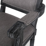 Maria French Country Upholstered Dining Chairs by Christopher Knight Home - 23.75" L x 23.75" W x 39.75" H