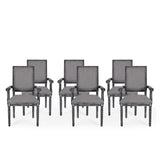 Maria French Country Upholstered Dining Chairs by Christopher Knight Home - 23.75" L x 23.75" W x 39.75" H