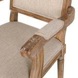 Maria French Country Upholstered Dining Chairs by Christopher Knight Home - 23.75" L x 23.75" W x 39.75" H