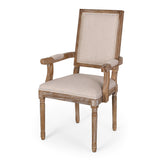 Maria French Country Upholstered Dining Chairs by Christopher Knight Home - 23.75" L x 23.75" W x 39.75" H