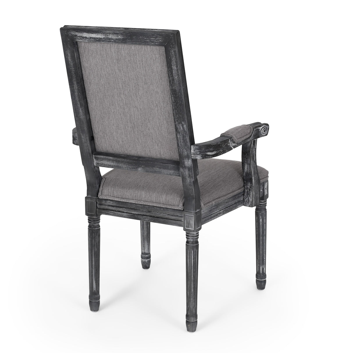 Maria French Country Upholstered Dining Chairs by Christopher Knight Home - 23.75" L x 23.75" W x 39.75" H