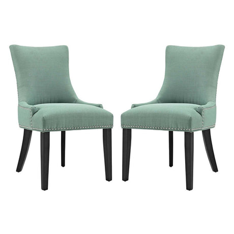 Marquis Set of 2 Fabric Dining Side Chair