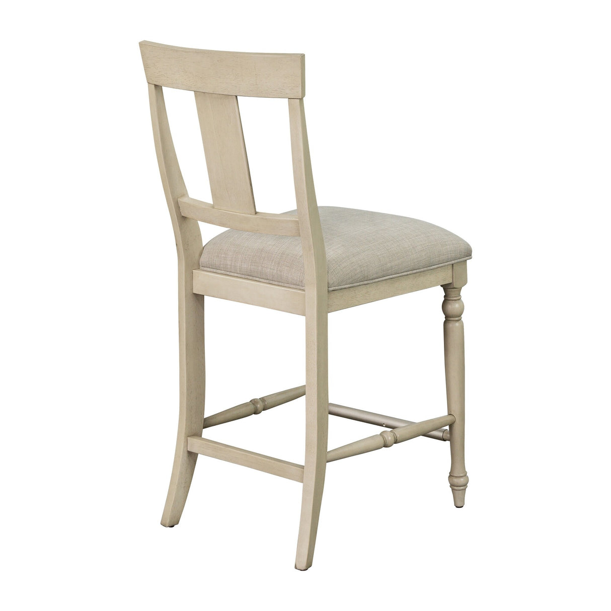 Martha Stewart Fiona Light Grey Counter stool