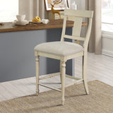 Martha Stewart Fiona Light Grey Counter stool