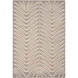 Martha Stewart by SAFAVIEH Chevron Leaves Wool/ Viscose Rug