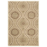 Martha Stewart by SAFAVIEH Handmade Ogee Dot Wool Rug