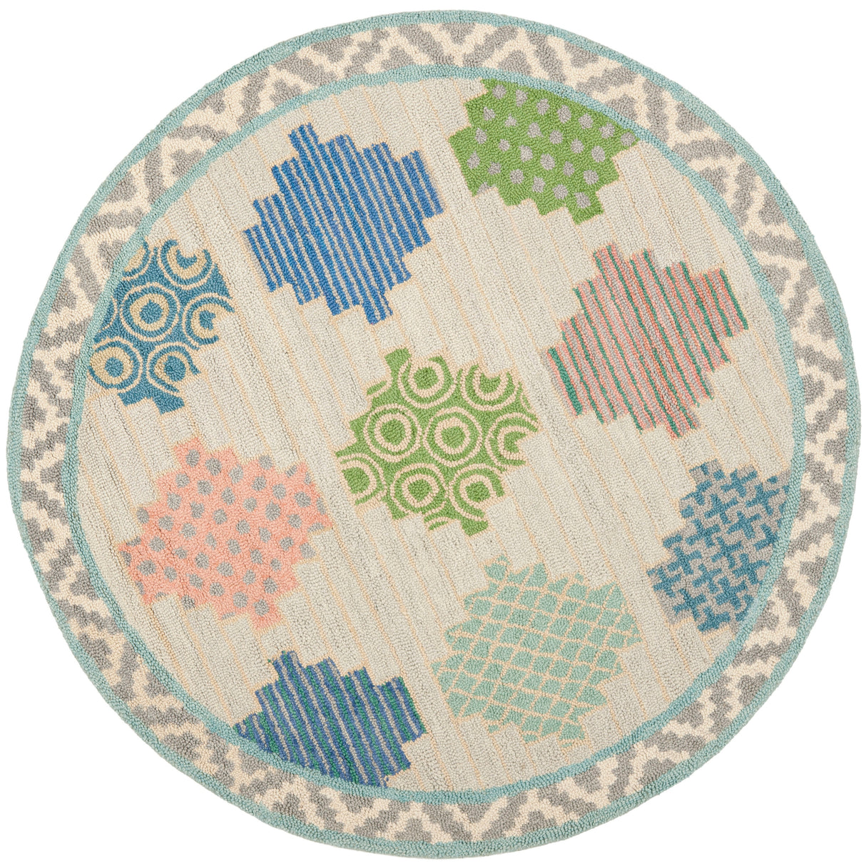 Martha Stewart by SAFAVIEH Patchwork Wool Rug