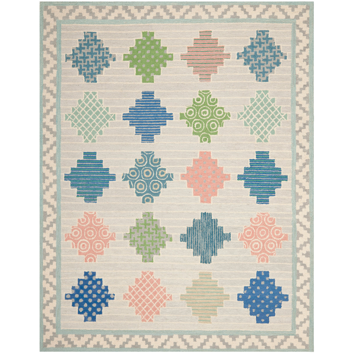 Martha Stewart by SAFAVIEH Patchwork Wool Rug