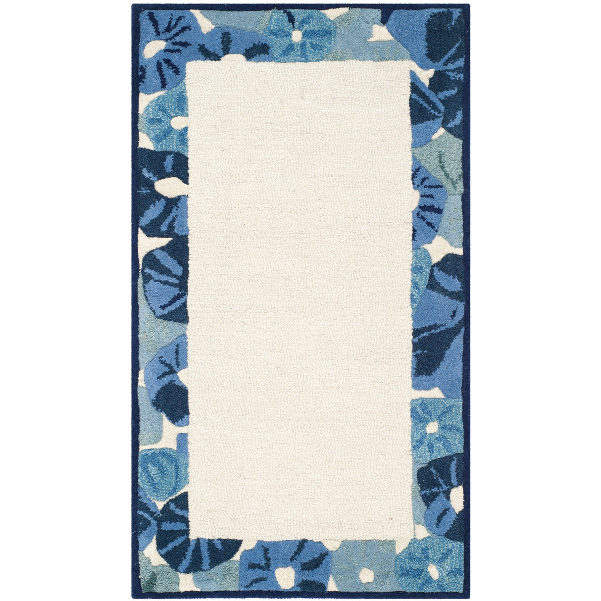 Martha Stewart by SAFAVIEH Poppy Border Wool/ Viscose Rug