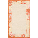 Martha Stewart by SAFAVIEH Poppy Border Wool/ Viscose Rug