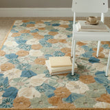 Martha Stewart by SAFAVIEH Poppy Field Wool/ Viscose Rug