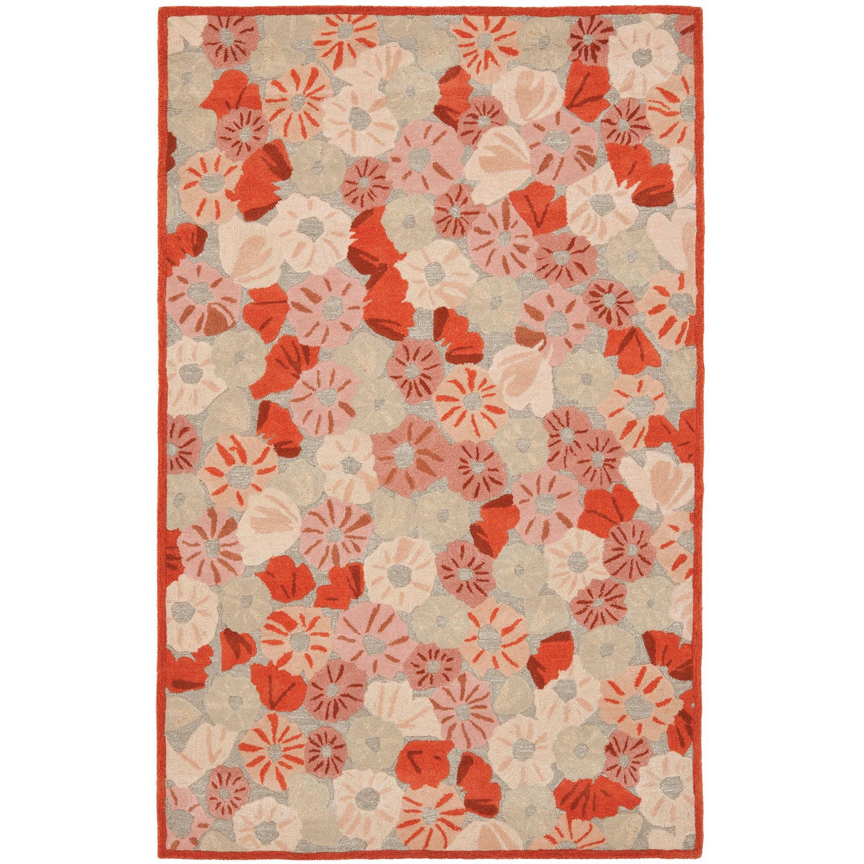 Martha Stewart by SAFAVIEH Poppy Field Wool/ Viscose Rug