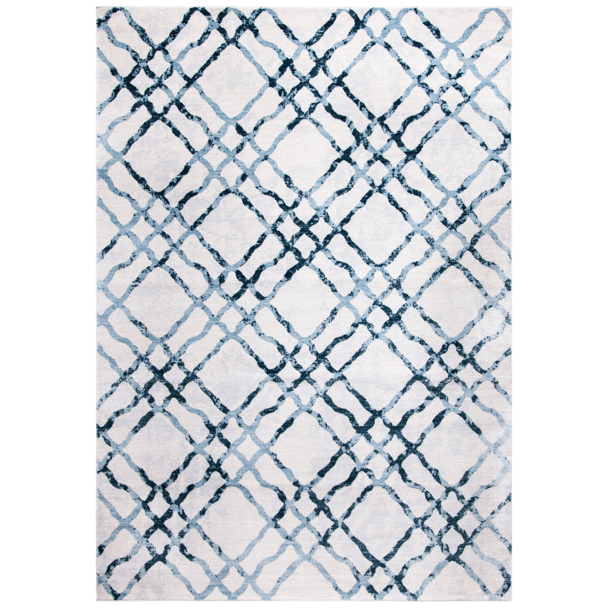 Martha Stewart by SAFAVIEH Saniye Trellis Distressed Rug