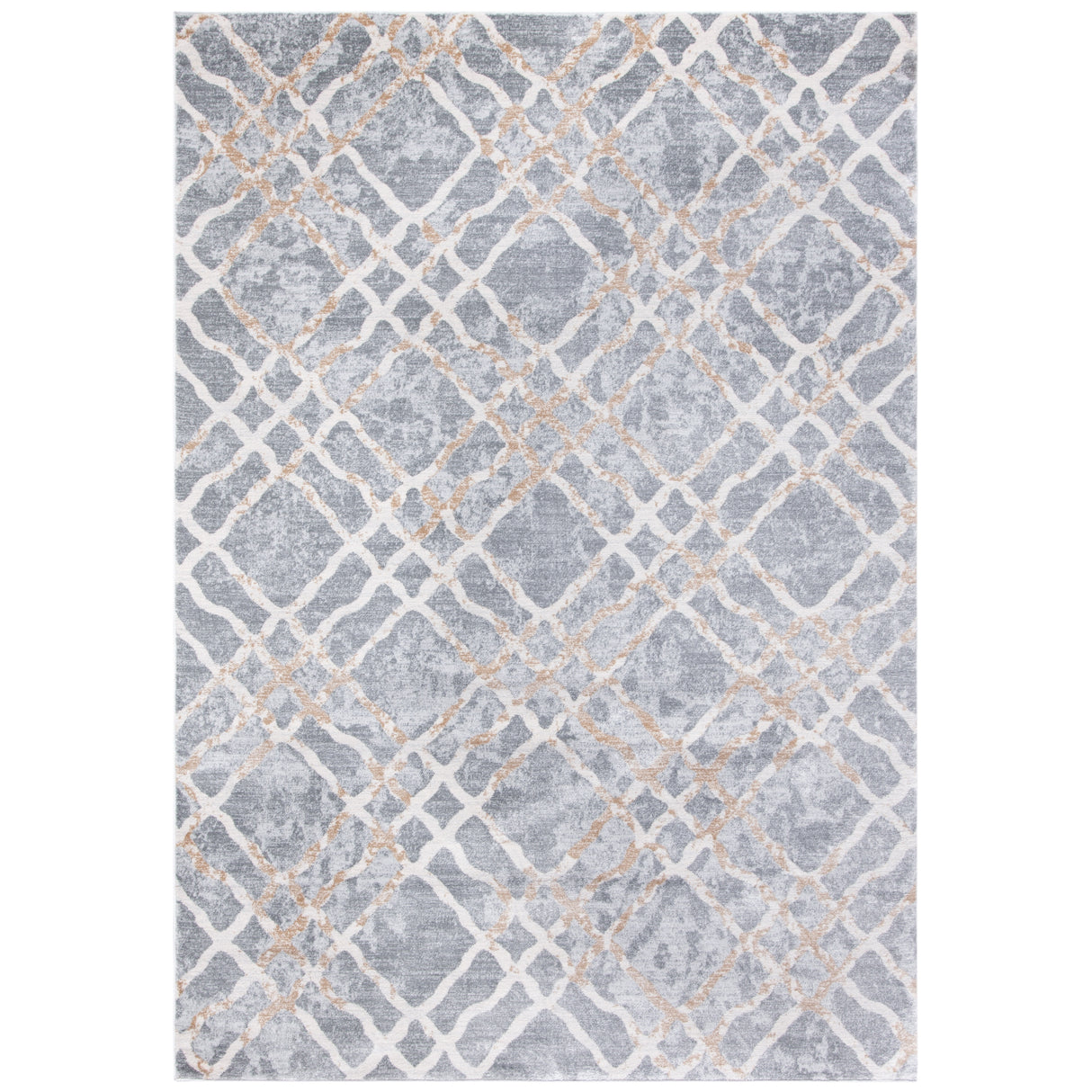 Martha Stewart by SAFAVIEH Saniye Trellis Distressed Rug