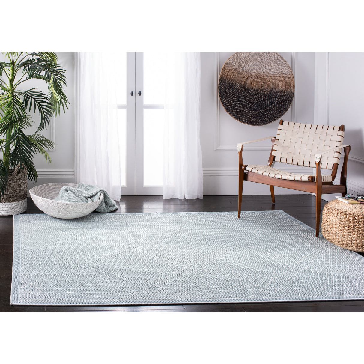 Martha Stewart by SAFAVIEH Washable Tetyana Indoor/ Outdoor Waterproof Rug