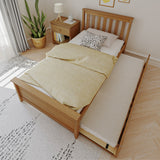 Max and Lily Twin Size Bed with Trundle