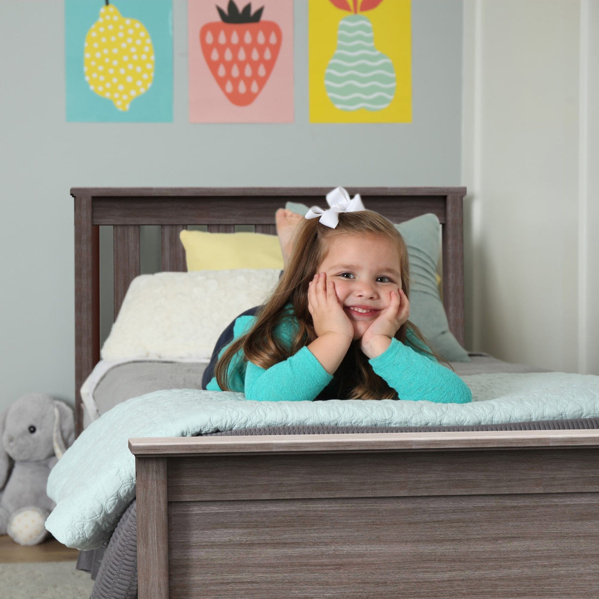 Max and Lily Twin Size Bed with Trundle