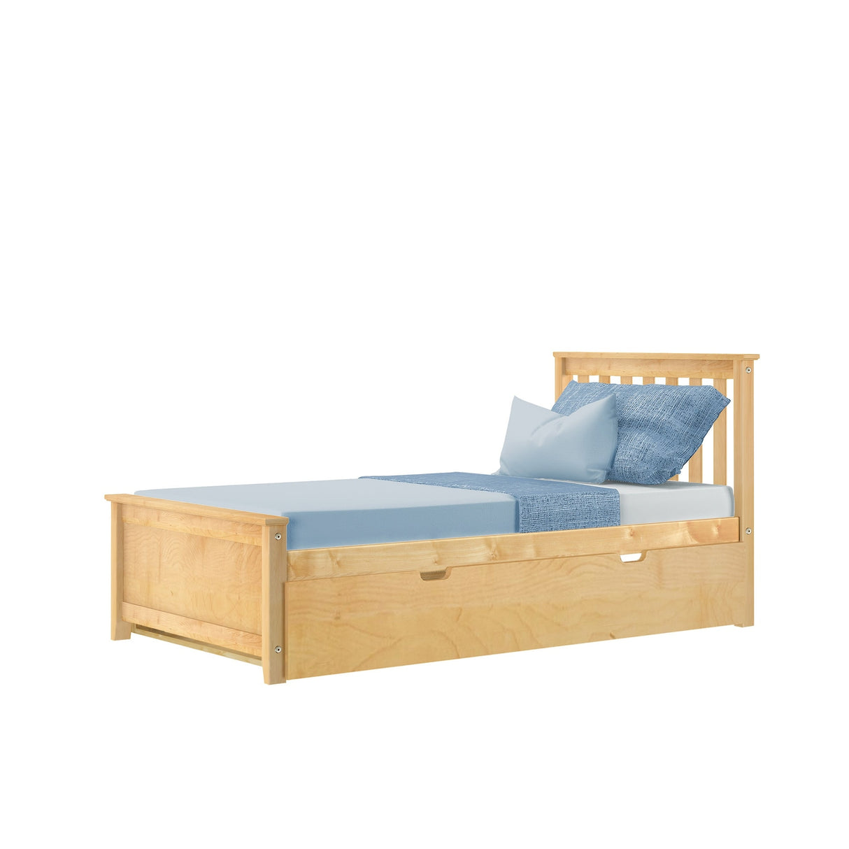 Max and Lily Twin Size Bed with Trundle