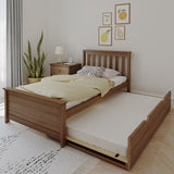 Max and Lily Twin Size Bed with Trundle