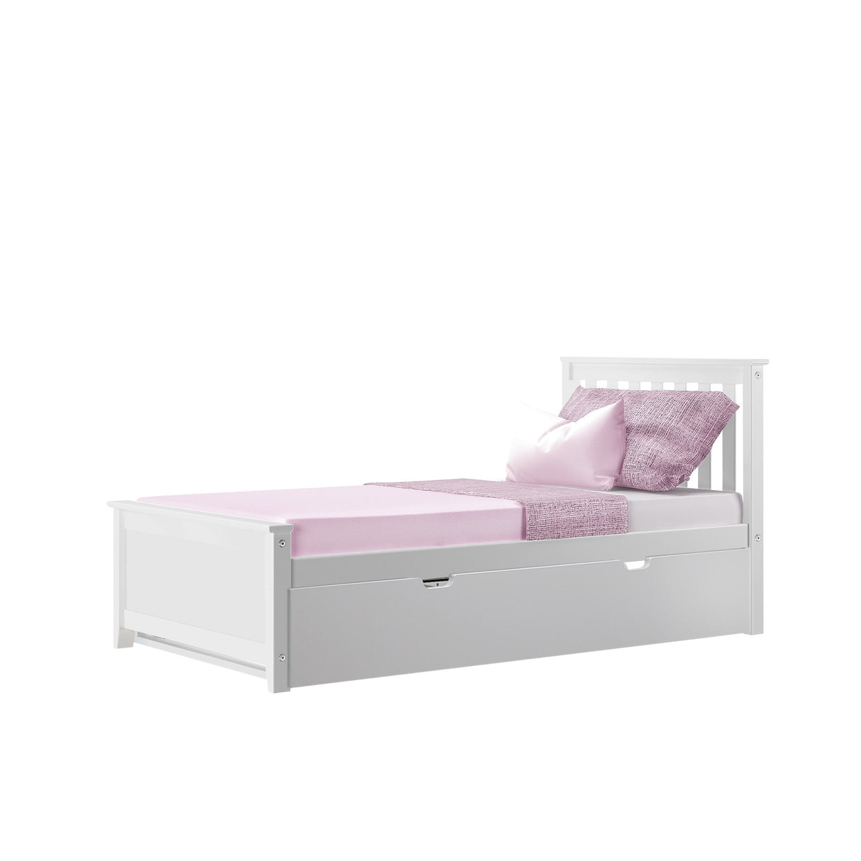 Max and Lily Twin Size Bed with Trundle