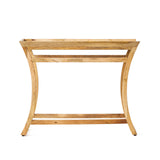 Meagher Rustic Handcrafted Mango Wood Console Table by Christopher Knight Home - 42.00" L x 14.00" W x 31.00" H