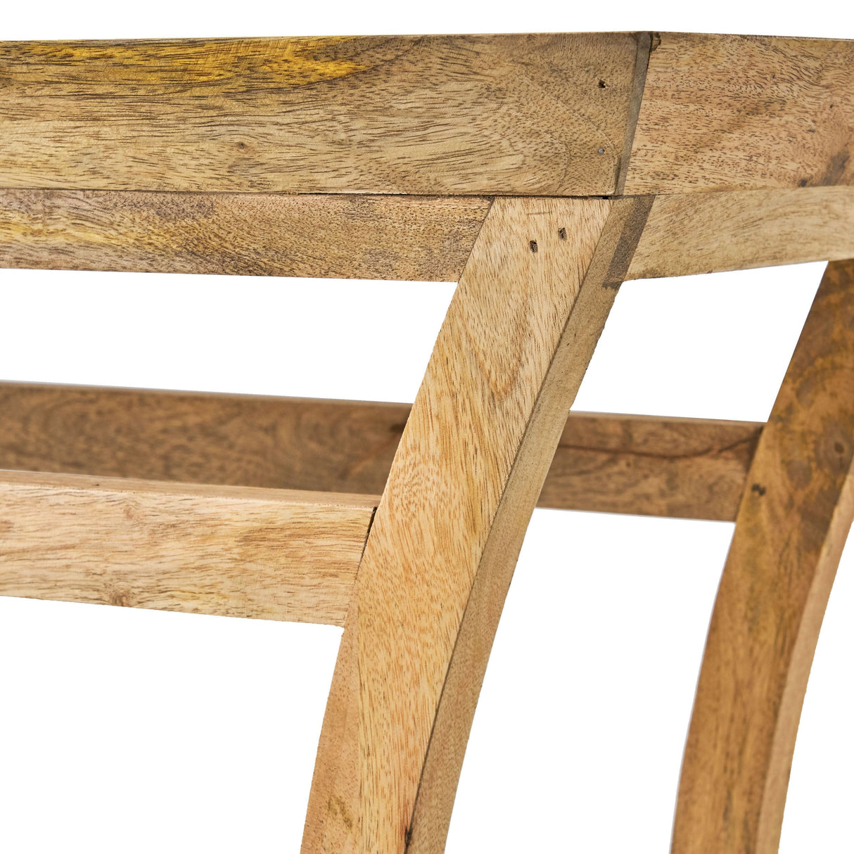 Meagher Rustic Handcrafted Mango Wood Console Table by Christopher Knight Home - 42.00" L x 14.00" W x 31.00" H