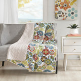 Mi Zone Asha Quilted Reversible Throw