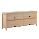 Middlebrook Modern 70-inch Reeded Sideboard with Arched Doors