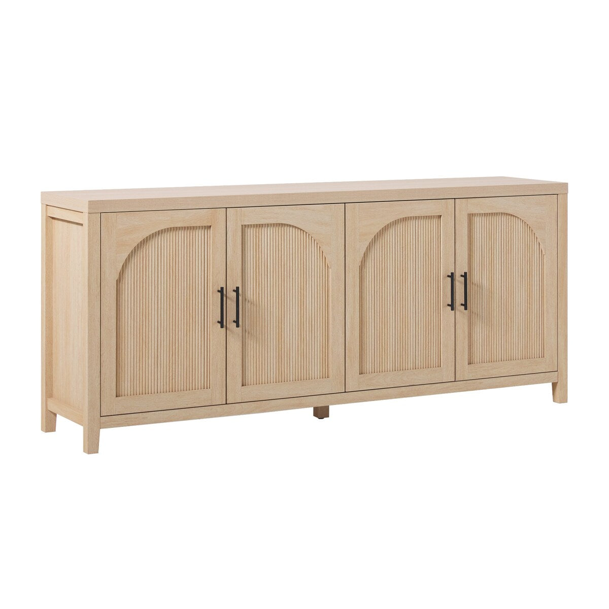 Middlebrook Modern 70-inch Reeded Sideboard with Arched Doors