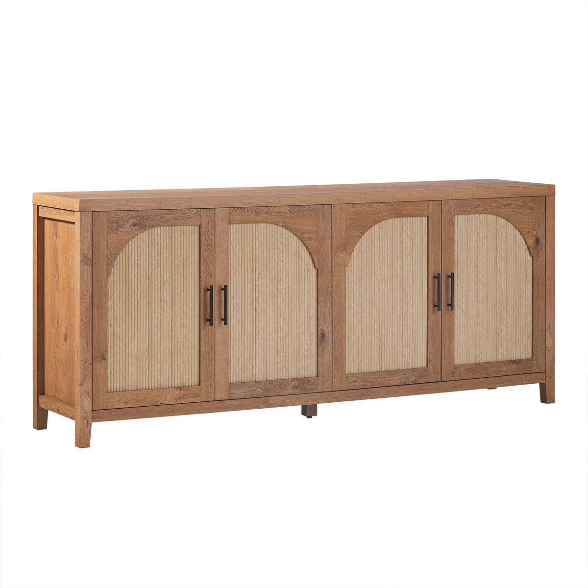 Middlebrook Modern 70-inch Reeded Sideboard with Arched Doors