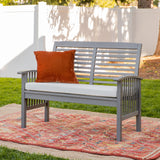 Middlebrook Surfside Acacia Wood Outdoor Love Seat