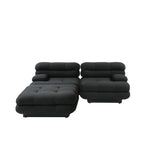 Modular Sectional Couch with Ottomans- L Shaped Couch for Living Room, 3 Seater Sofa Sets