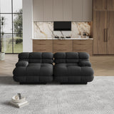 Modular Sectional Couch with Ottomans- L Shaped Couch for Living Room, 3 Seater Sofa Sets
