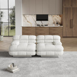 Modular Sectional Couch with Ottomans- L Shaped Couch for Living Room, 3 Seater Sofa Sets