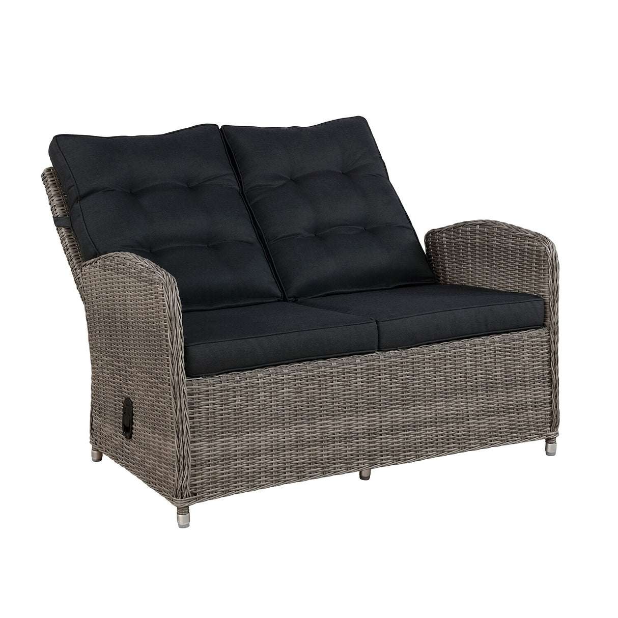 Monaco All-Weather Outdoor Two-Seat Reclining Bench - Standard