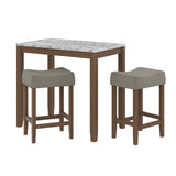 Nathan James Viktor 3-Piece Dining Set or Bistro Table