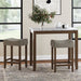 Nathan James Viktor 3-Piece Dining Set or Bistro Table